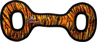 Tuffy Mega Tug Oval Tiger, Dog Toy