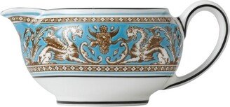 Florentine Turquoise Cream Jug (150Ml)