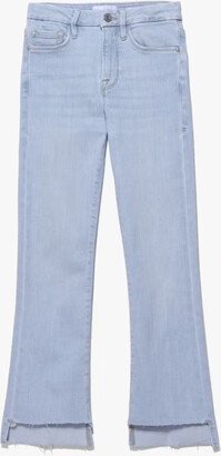 Le Crop Mini Bootcut Jeans-AD