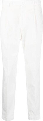 Tapered-Leg Tailored Trousers-AE