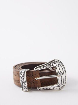 Fortela Los Angeles Studded Suede Belt