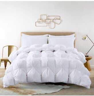 St. James Home Pintuck Stitch White Duck Down Comforter