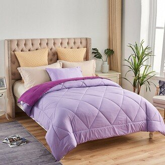 Snake River Décor All Seaon Comforter Down Alternative Quilt Duvet Twin Lilac Purple