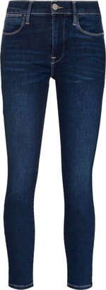 Le High cropped skinny jeans