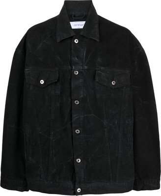 Dark-Washed Denim Jacket