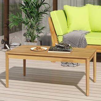 Bryan Outdoor Acacia Wood Coffee Table