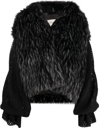 TU LIZE' Oversized Faux Fur Jacket