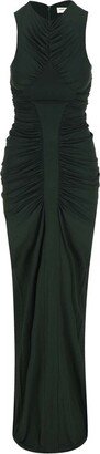 Ruched Sleeveless Dress