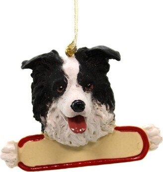 Personalized Ornaments Border Collie - 2.25 Inches - Dog - 2185 - Polyresin