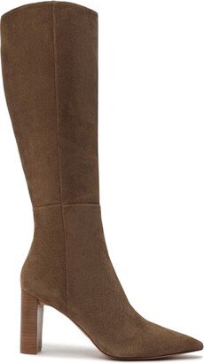 Elisa 85mm suede boots-AA