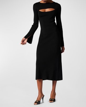 Emelienne Cutout Midi Dress