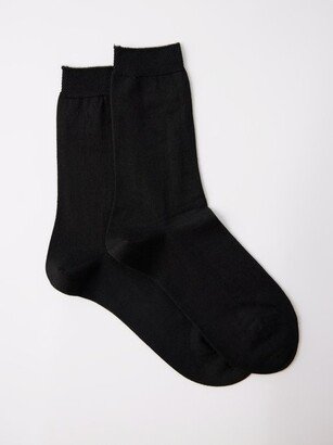 No.1 Cashmere-blend Ankle Socks-AA