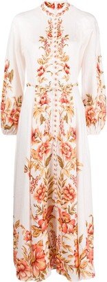 Vacay Billow floral-print maxi dress