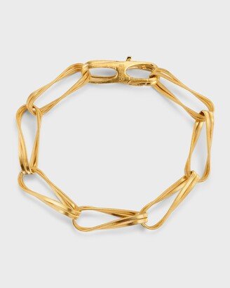 18K Yellow Gold Marrakech Onde Double Link Bracelet