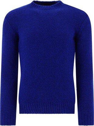 Ribbed cashmere sweater-AE