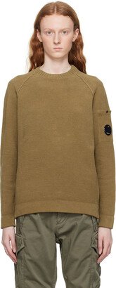 Khaki Crewneck Sweater