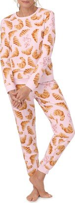 Print Organic Cotton Jersey Pajamas