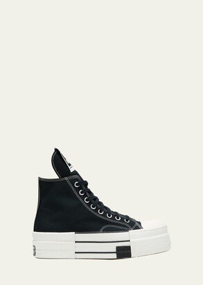 X DRKSHDW Canvas High-Top Sneakers