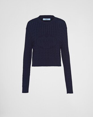 Cotton Crew-neck Sweater