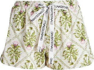 Rose Drawstring Shorts