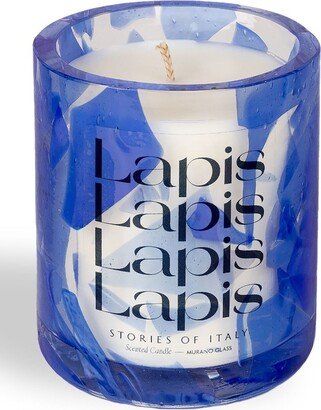 Lapis scented candle