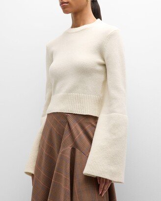 Clover Crewneck Wool-Blend Sweater