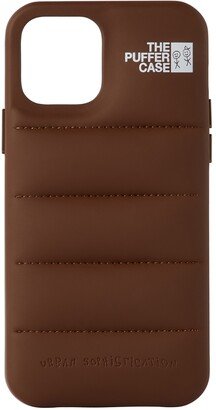 Urban Sophistication Brown 'The Puffer' iPhone 12/12 Pro Case
