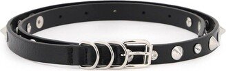 Spike Detailed Buckled Belt