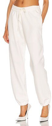 Track Pant in Ivory