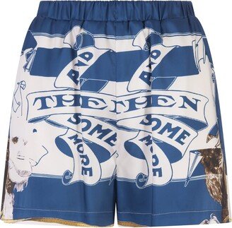 The lorenza Longhi X Collaboration Bermuda Shorts