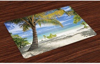 Palm Tree Place Mats, Set of 4