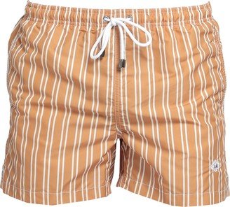 LUIGI BORRELLI NAPOLI Swim Trunks Camel