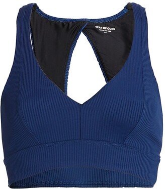 Victoria Ribbed Sports Bra