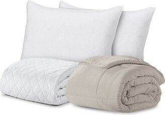 Ella Jayne 4-Piece 220 Thread Count Bedding Set