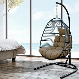 RASOO Comfortable Egg Chair for Indoor/Outdoor Living-AA