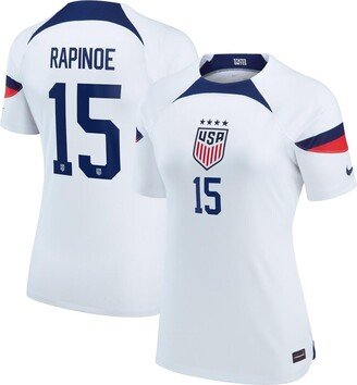 Women's Megan Rapinoe White Uswnt 2022/23 Home Breathe Stadium Replica Player Jersey