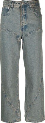 Bimba y Lola High-Waist Wide-Leg Jeans-AB