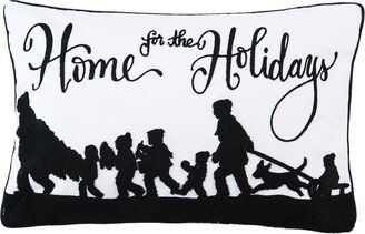 Home for Holidays Pillow 22 x 14