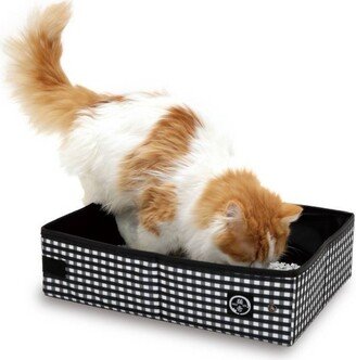 Pop-Up Portable Cat Litter Box