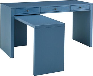 Suzanne Kasler Geneva Faceted Desk with Low Console