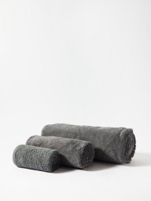 Set Of Three Organic-cotton Towels