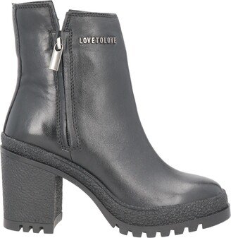 LOVETOLOVE® Ankle Boots Black