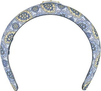 Logo-Plaque Allover Printed Headband