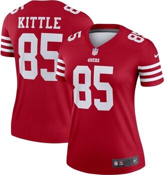 Women's George Kittle Scarlet San Francisco 49ers Legend Jersey