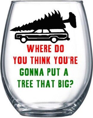 Christmas Vacation Drinkware-Big Tree