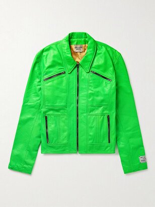 Bowery Slim-Fit Leather Jacket