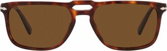 PO3273S rectangle-frame sunglasses