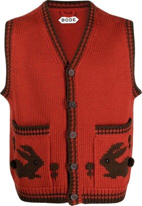 Meadow merino-wool vest