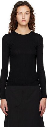 Black Mirzi Long Sleeve T-Shirt