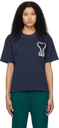 SSENSE Exclusive Navy Ami de Cœur T-Shirt